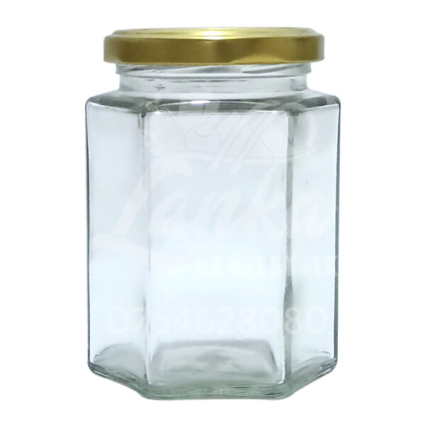 Ml Hexagonal Jar Lanka Grocery